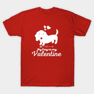 My Dog is My Valentine, Valentine's Day T-Shirt